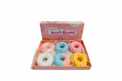 Bath Bomb – Doughnut – Set Van 6 Stuks