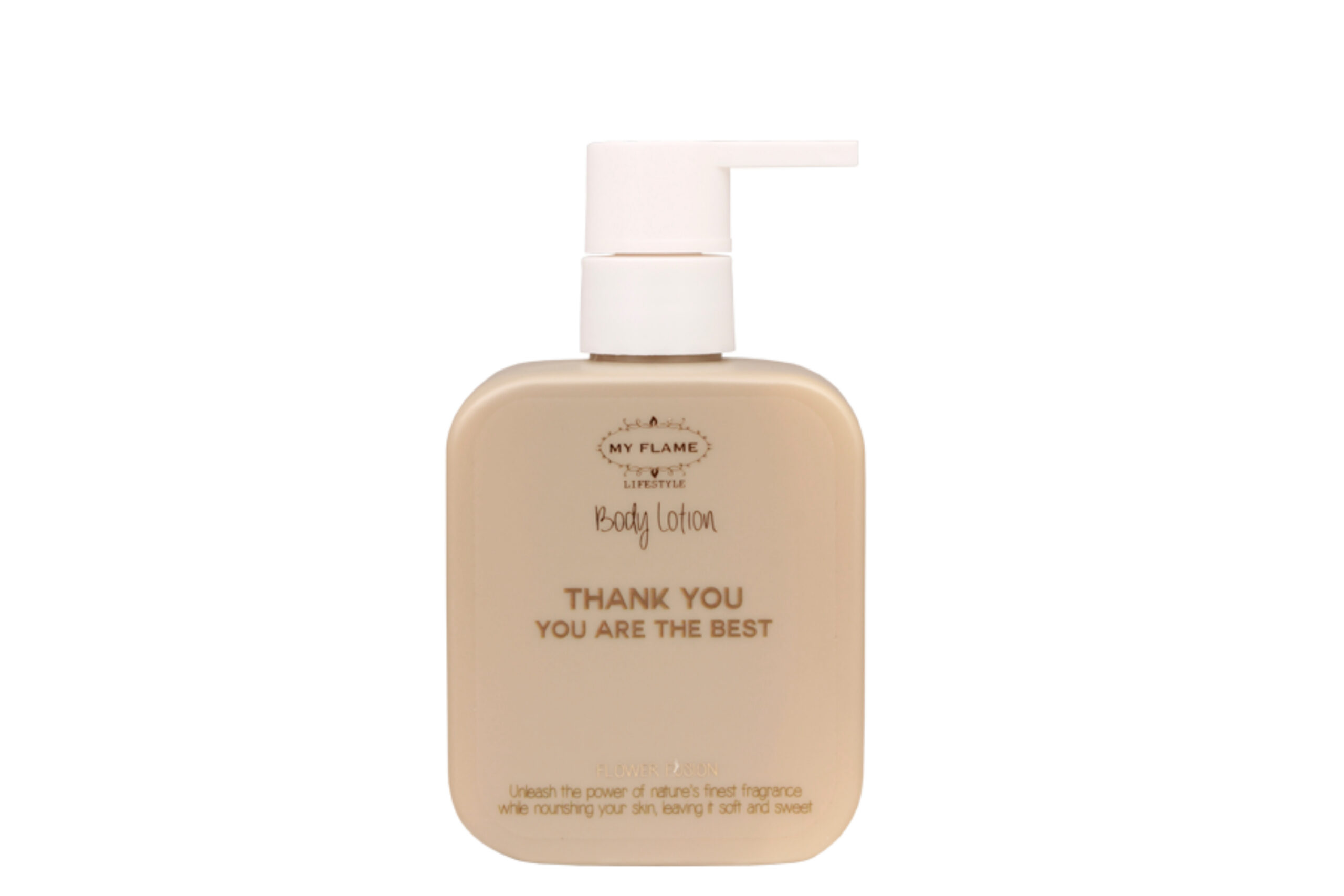 My Flame - Body Lotion – Thank you, you are the best – Flower Fusion