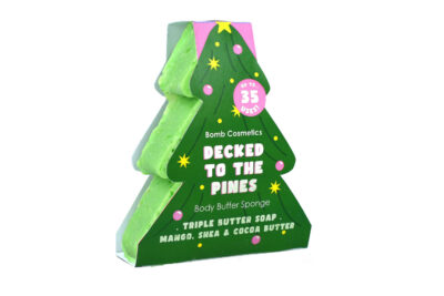 Bomb Cosmetics – Zeepspons – Decked to the pines