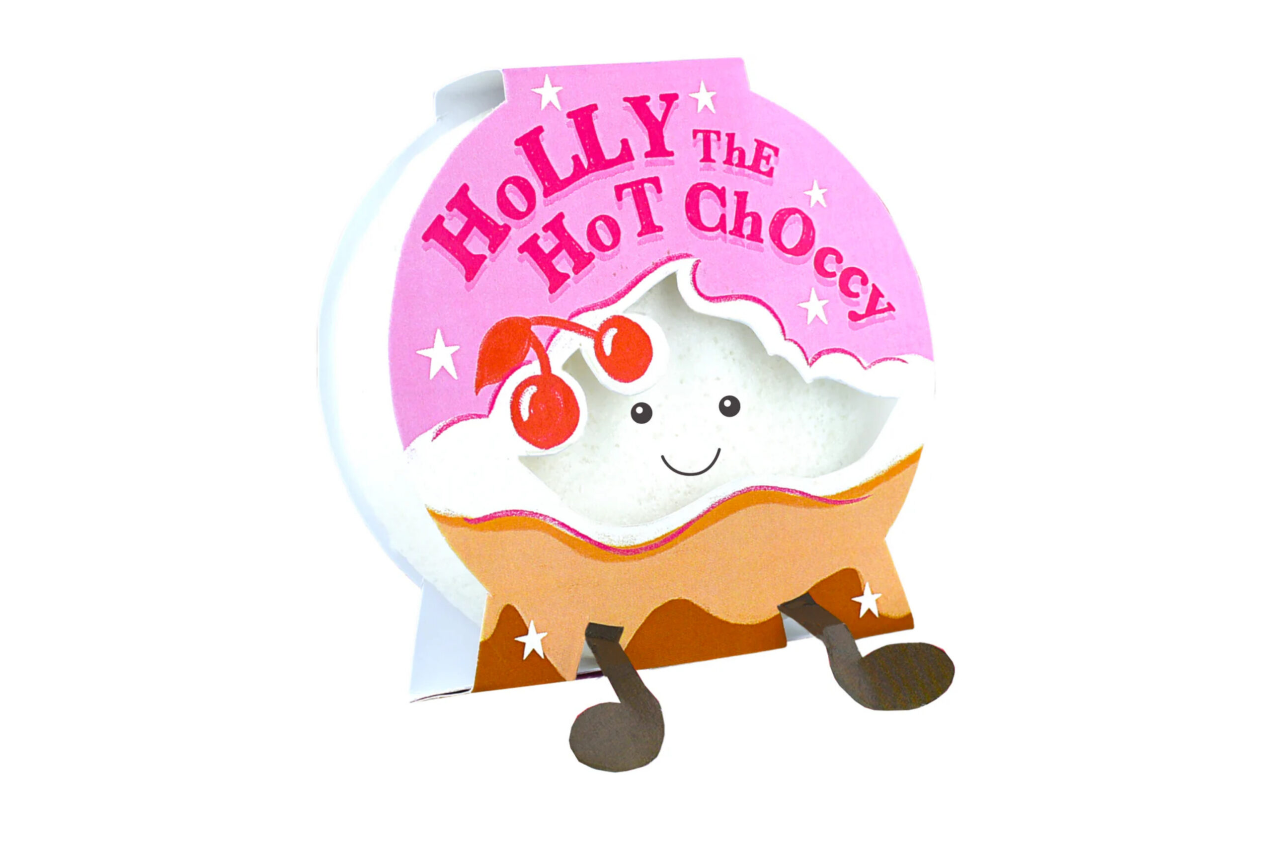 Bomb Cosmetics – Zeepspons – Holly the hot choccy