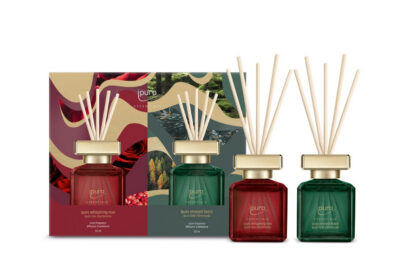 Ipuro – Geurstokjes – Essentials Whispering Rose & Emerald Forest – Duopakket