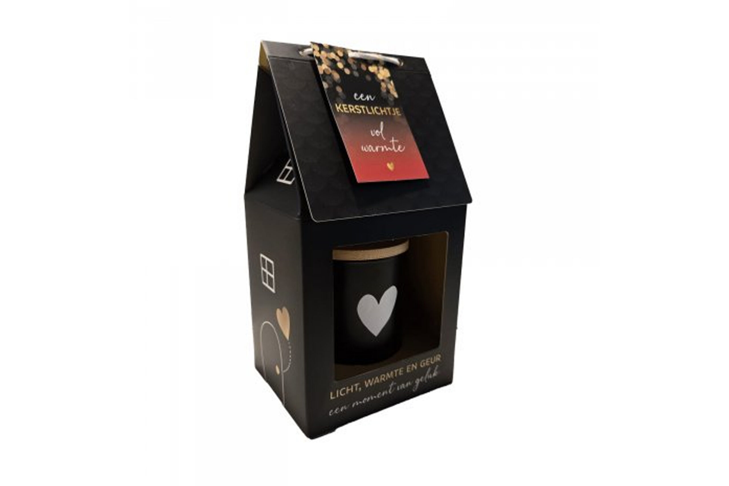 NFC - Kaarshuisje – Een kerstlichjte vol warmte