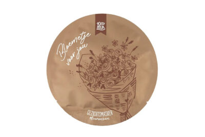 100 % Leuk – Gezichtsmasker – Bloemetje voor jou