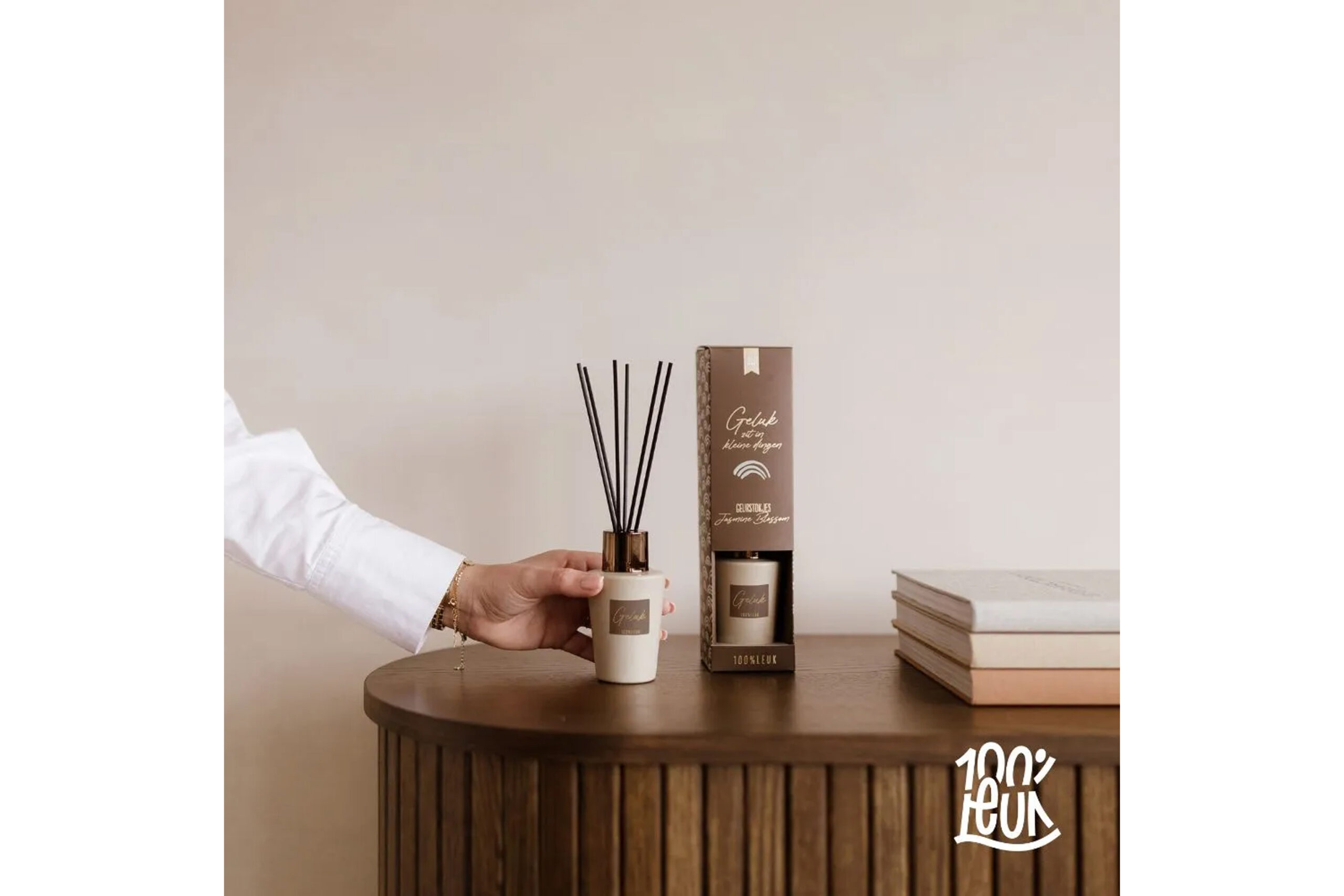 100 % Leuk - Geurstokjes – Geluk zit in de kleine dingen - Afbeelding 2