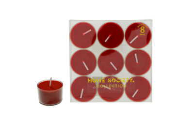 Home Society – Theelichtset – Rood