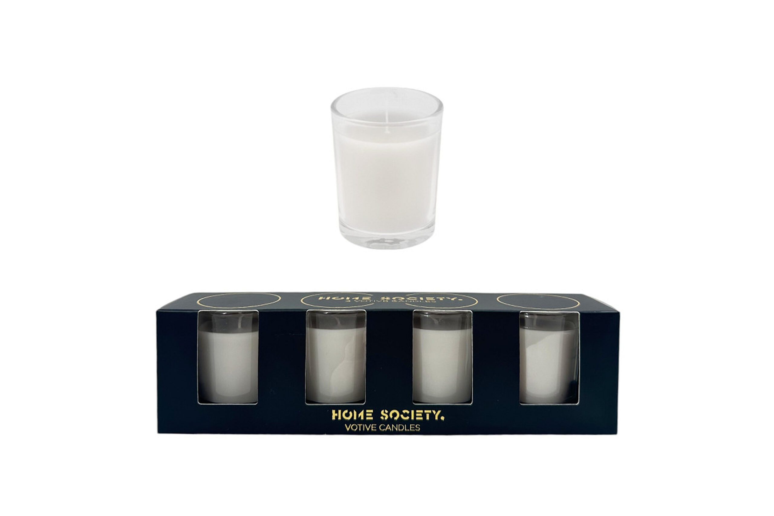 Home Society – Votiefkaars – Set van 4 – Greige