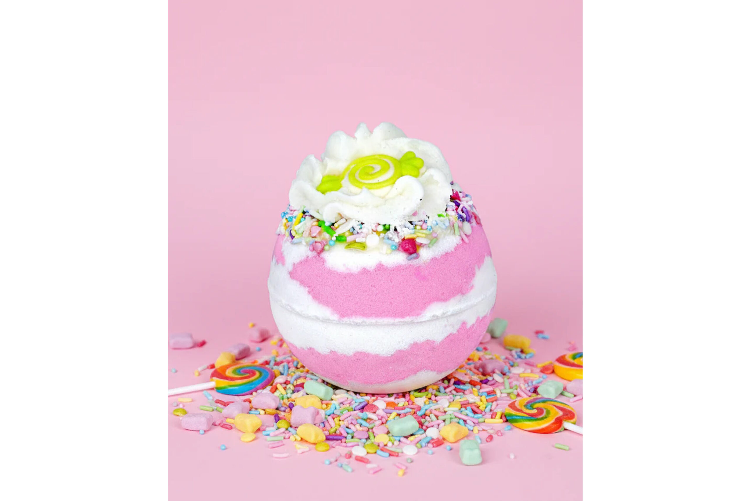 Bomb Cosmetics - Bruisbal – Candy Stripe Splash