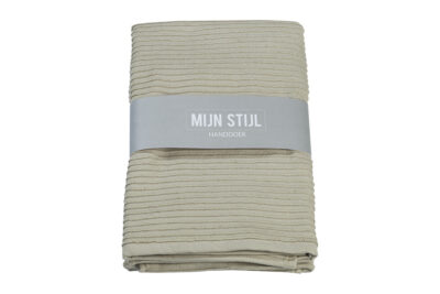 Mijn Stijl – Handdoek XL – licht taupe