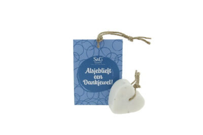 S&G – Hartzeep met boodschap – Alsjeblieft een dankjewel!