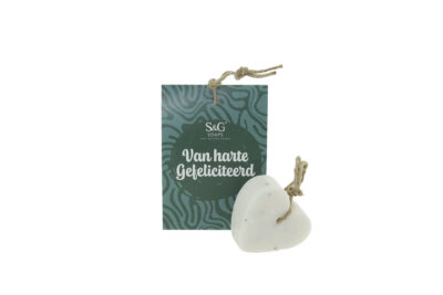 S&G – Hartzeep met boodschap – Van harte gefeliciteerd