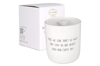 My Flame – Sojakaars – Those we love don’t go away – geur Fresh Cotton